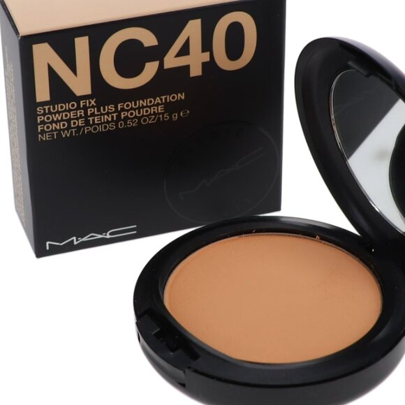 MAC Studio Fix Powder Plus Foundation NC40 0.52 oz - Picture 1 of 3